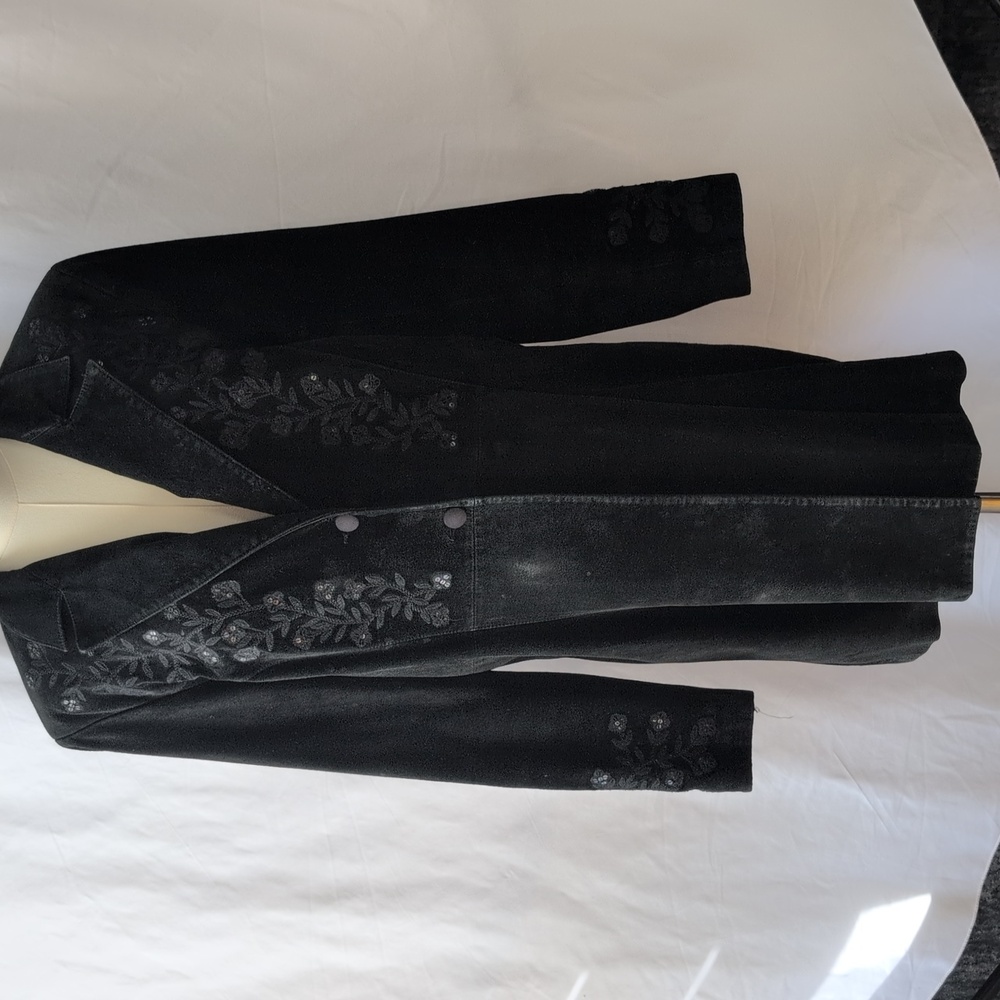 Scully Leather Embroidered Western Jacket